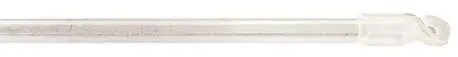Wand For 1 In. Aluminum, 34 In., Clear 1