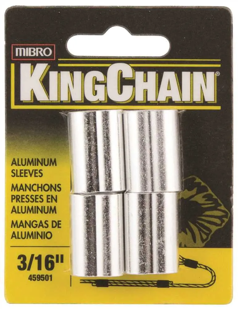 Aluminum Sleeve, 3-16 In., 4 Per Card 1