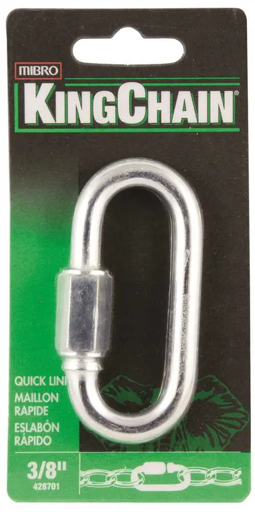 Quick Link, 3-8 In., 1 Per Card 1