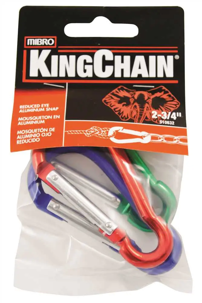 Aluminum Snap With Reduced Eye, 2-3-4 In. 1