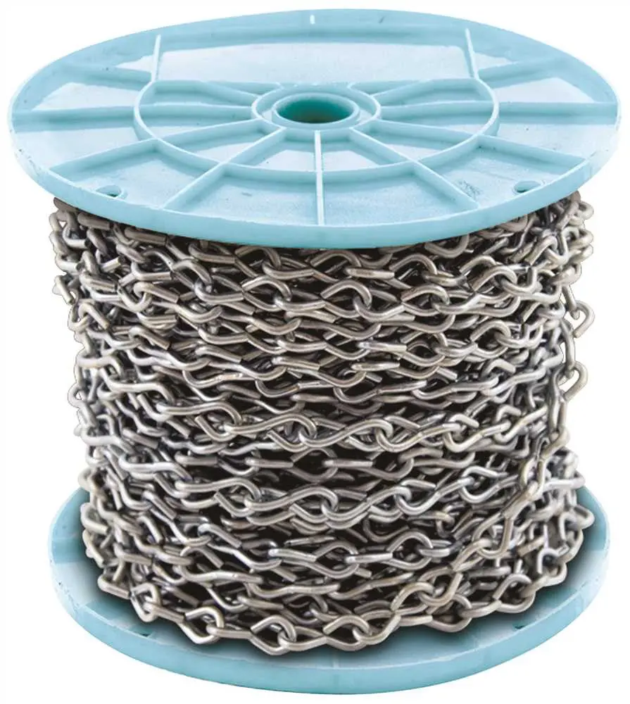 Jack Chain, Zinc, #12 X 100 Ft. 1