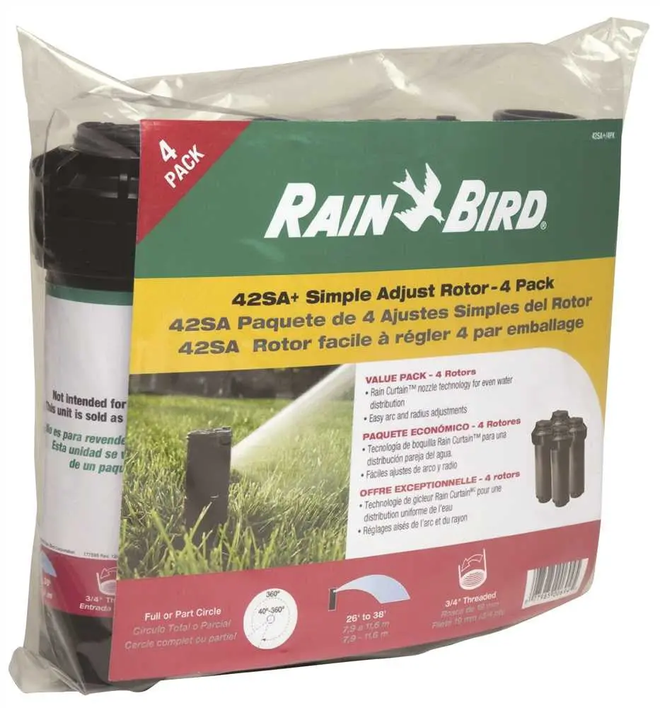 Rain Bird Heavy-Duty Simple Adjust Rotor, 4 Pack 1