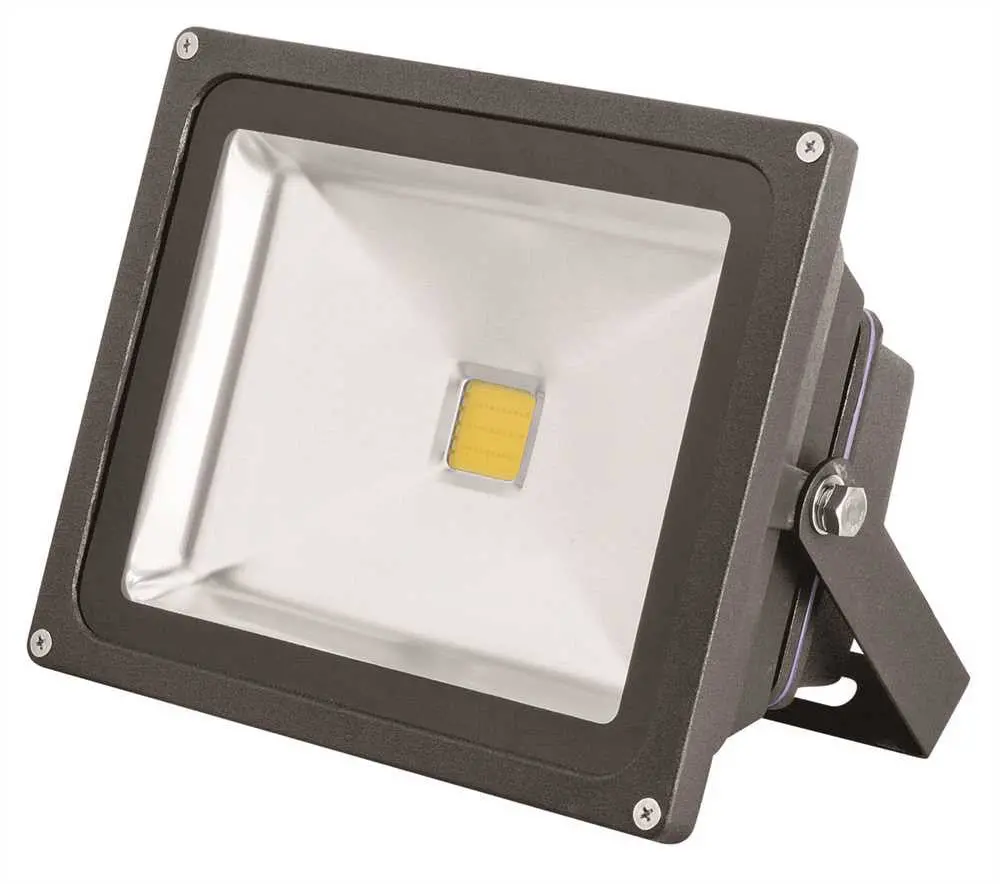 Monument Led Floodlight With Aluminum Housing, Bronze, 3-3-8X4-1-2X2-15-16 In., 1 30-Watt Lamp (Included) 1