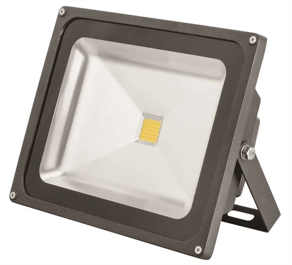 Monument Led Floodlight With Aluminum Housing, Bronze, 9-3-16X11-3-16X5-3-16 In, 50-Watt Led Integrated Panel Array Included 1