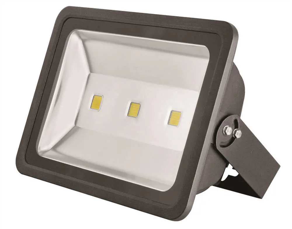 Monument Led Floodlight With Aluminum Housing, Bronze, 9-3-16X11-3-16X5-3-16", 1 150-Watt Lamp (Included) 1