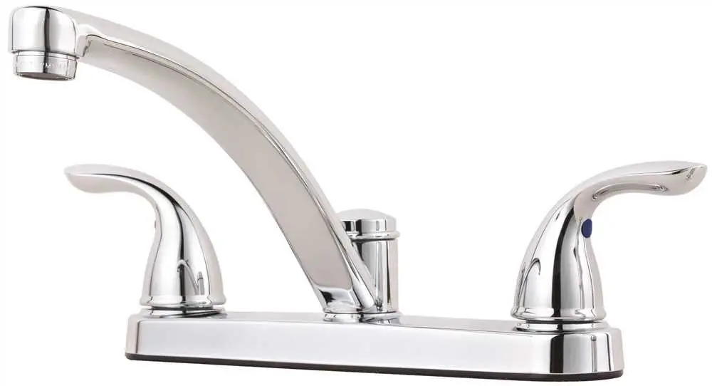 Price Pfister Two Handle Kitchen Faucet, Chrome 1