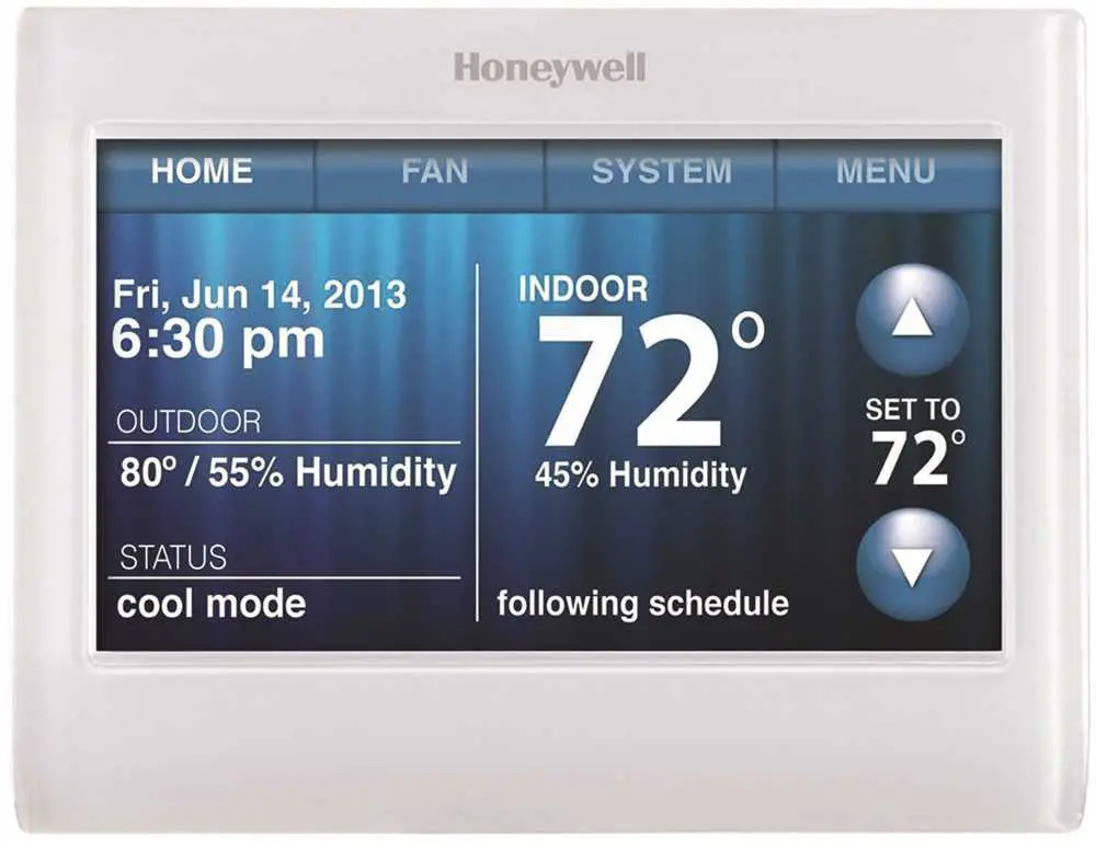 Honeywell Wifi 9000 Color Touchscreen Thermostat 1