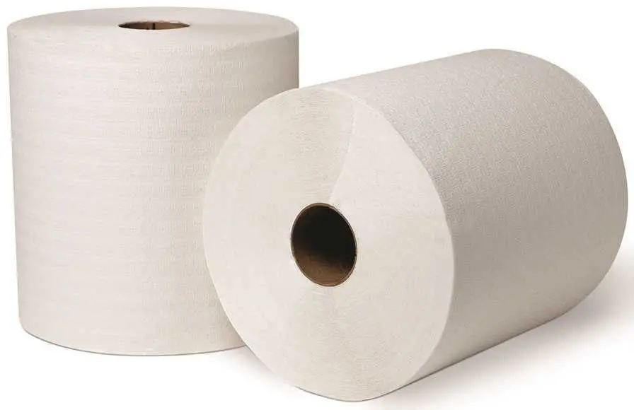Renown&Reg; Image Premium Towel Luxury Fabric 8" X 600' Bright White 6 Rolls Per Case 1