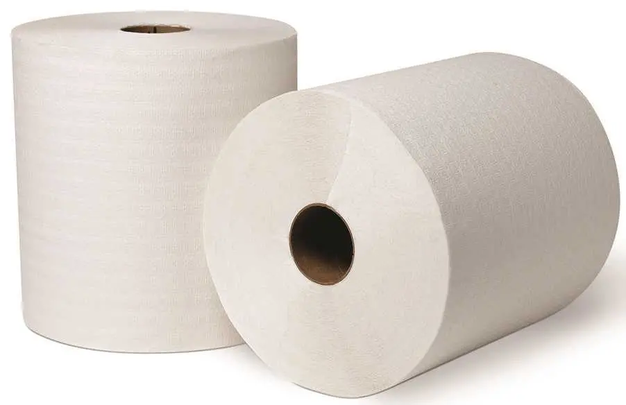 Renown&Reg; Image Premium Towel Luxury Fabric 7.5" X 600' Bright White 6 Rolls Per Case 1