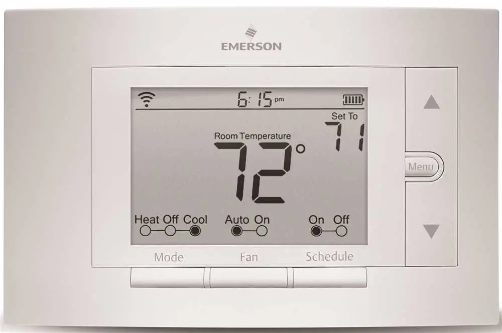 Sensi&Trade; Wi-Fi Thermostat, Universal, 4 Heat - 2 Cool 1