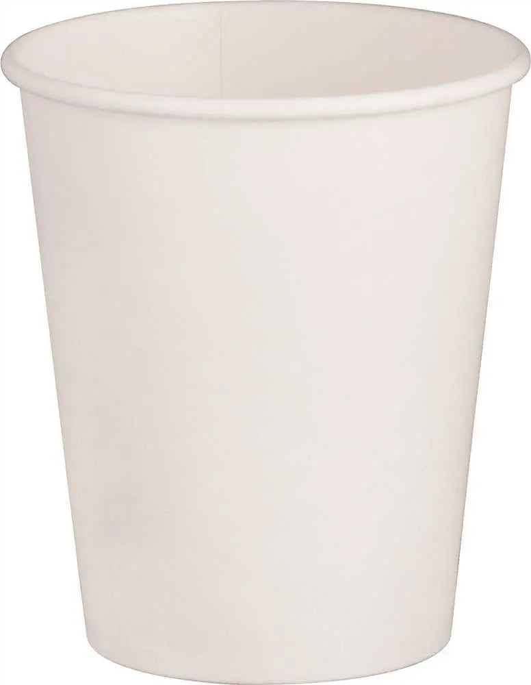 Renown&Reg; Single-Sided Pe-Lined Paper Hot Drink Cups, White, 4 Oz. 1