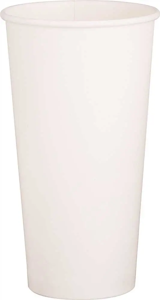 Renown&Reg; Single-Sided Pe-Lined Paper Hot Drink Cups, White, 20 Oz., 1,000 Per Case 1