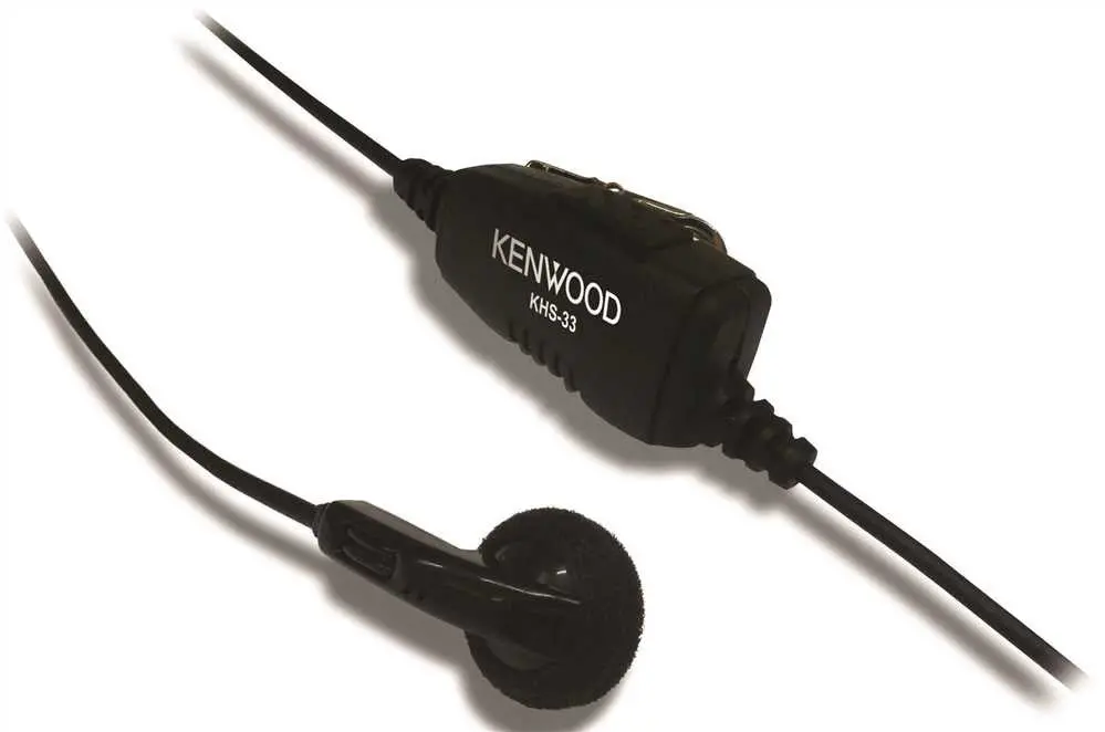 Kenwood Earbud Headset With In-Line Microphone For Pkt-23 1