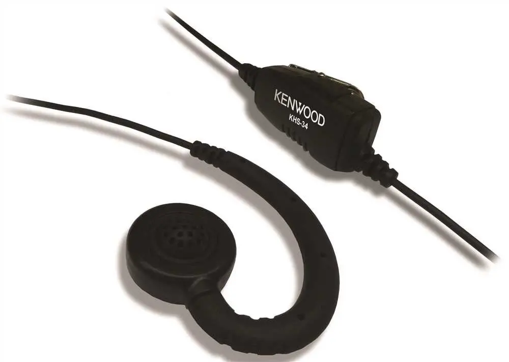 Kenwood C-Ring Headset With In-Line Microphone For Pkt-23 1