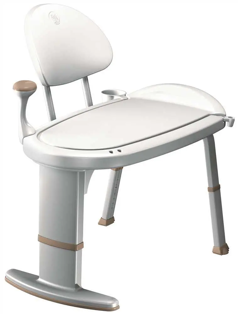 Moen Transfer Bench, White 1