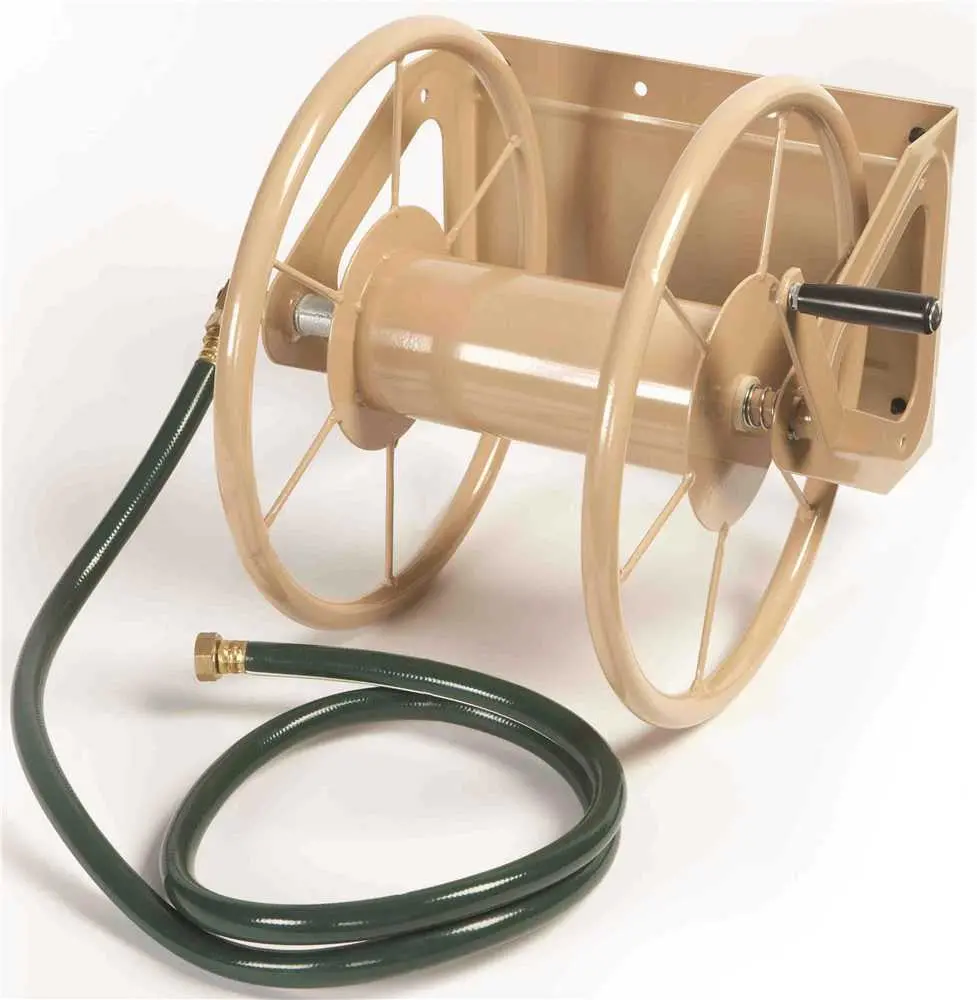 Liberty Garden 3-In-1 Hose Reel, Tan 1