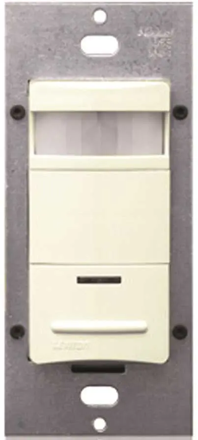 Leviton Decora Wall Switch Occupancy Sensor, Passive Infrared, Light Almond 1