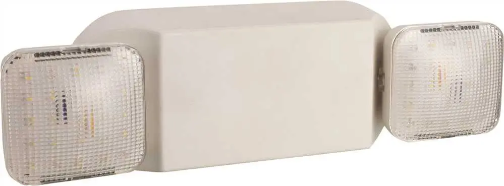 Monument Emergency Lighting, Compact Size, 2 Led Lamp Heads, Ul Listed, Suitable For Damp Locations 1