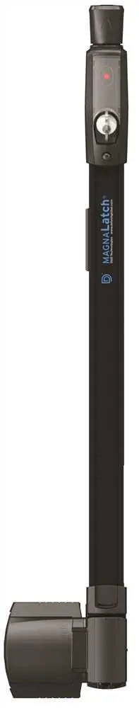Magnalatch&Reg; Top Pull Pool Safety Gate Latch, Black, 20-3-4 In. 1