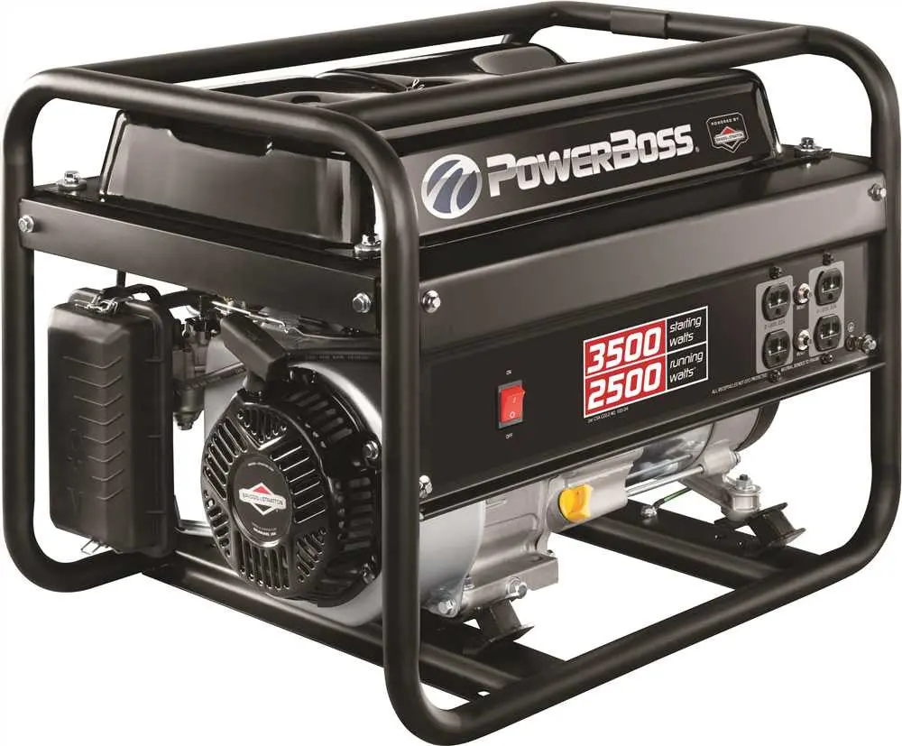 Briggs & Stratton&Reg; Powerboss Generator, 3 Gallons, 120 Volts, 2,500 Watts 1
