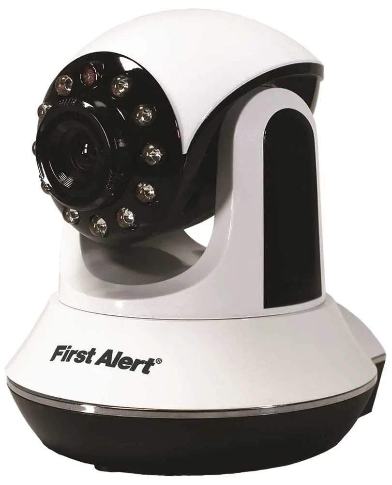 First Alert&Reg; Wireless Indoor High-Definition Wi-Fi Camera With Night Vision, 32-Foot Night Vision Range 1