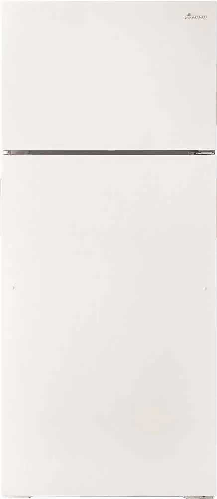 Amana&Reg; 16 Cu. Ft. Top-Freezer Refrigerator, White, Reversible Door 1