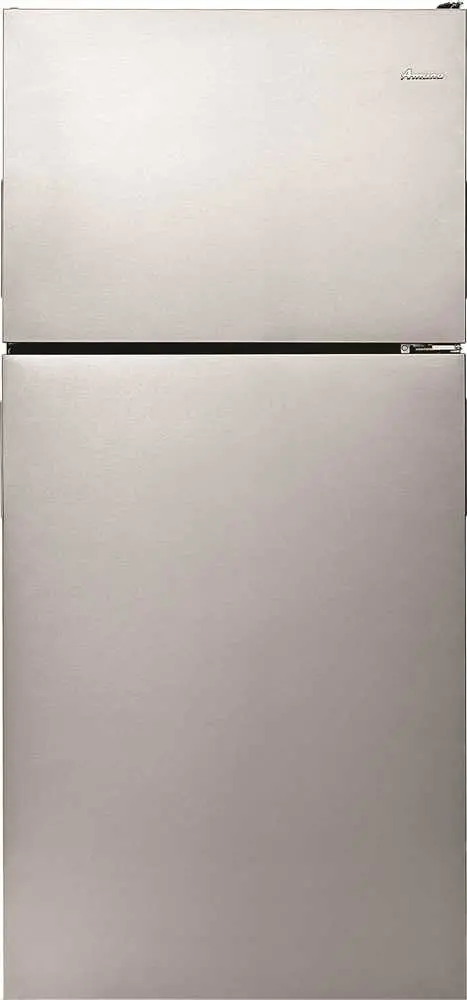 Amana&Reg; 18 Cu. Ft. Top-Freezer Refrigerator, Stainless Steel, Reversible Door 1