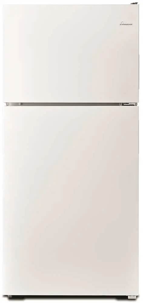 Amana&Reg; 18 Cu. Ft. Top-Freezer Refrigerator, White, Reversible Door 1