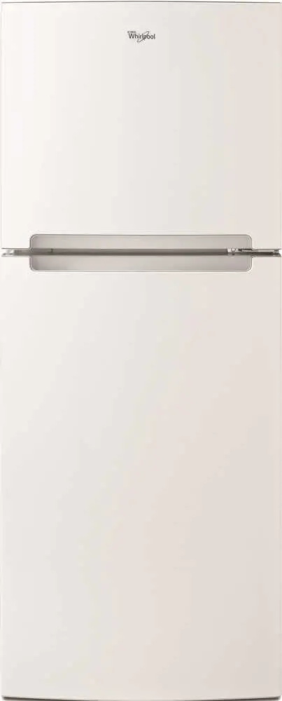 Whirlpool&Reg; 11 Cu. Ft. Top-Freezer Refrigerator, White, Reversible Door 1
