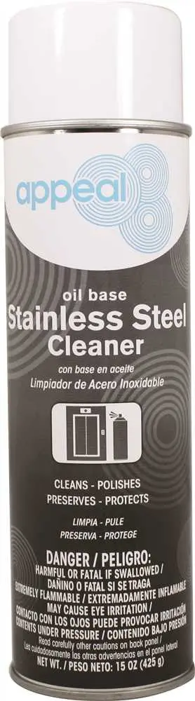 Appeal&Reg; Oil-Based Stainless Steel Polish And Cleaner, Clear, Lemon Scent, 20 Oz. 1