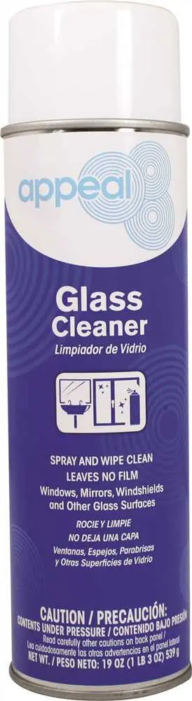 Appeal&Reg; Glass Cleaner, Light White, Clean Scent, 20 Oz. 1