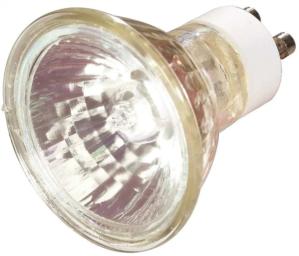 General Electric Metal Halide Lamp Mr16, 20 Watt, Gx10, Clear, High Intensity Discharge, Universal Burn Position 1