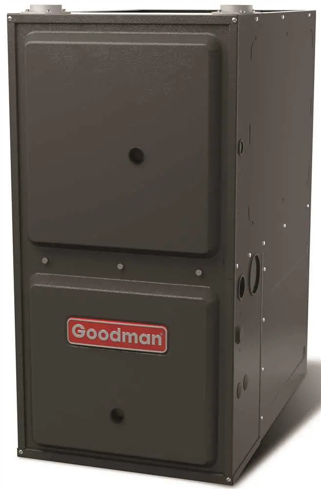 Goodman&Reg; Single-Speed 1-Stage Downflow - Horizontal Low Nox Gas Furnace, 17-1-2 In., 92% Afue, 40,000 Btu, 800 Cfm 1