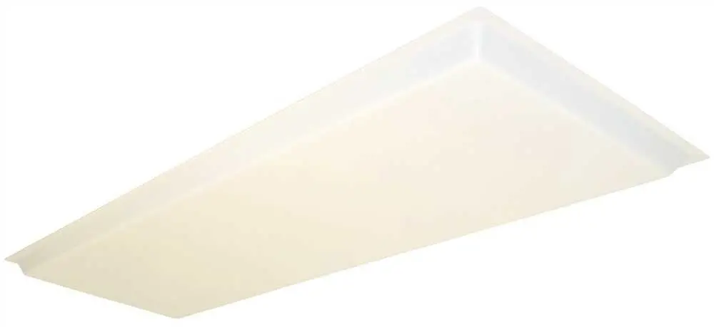 Lithonia Lighting&Reg; Dropped Acrylic Diffuser, White, 1-1-2X4 Ft. 1