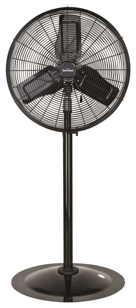 Garrison&Trade; 3-Speed Industrial Pedestal Fan, 24 In., 7,700 Cfm 1