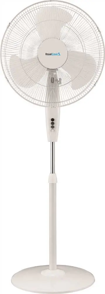 Royal Cove 3-Speed Oscillating Pedestal Fan, 18 In. 1