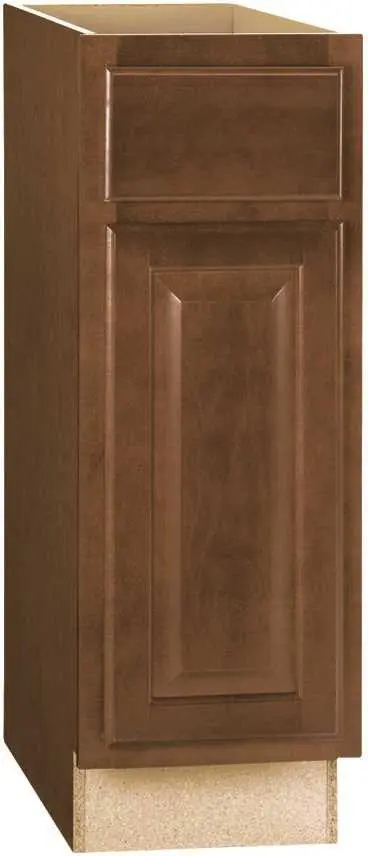 Rsi Home Products Hamilton Base Cabinet, Fully Assembled, Raised Panel, Cafe, 12X34-1-2X24 In. 1