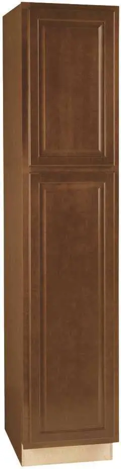 Rsi Home Products Hamilton Pantry, Fully Assembled, Raised Panel, Cafe, 18X84x24 In. 1