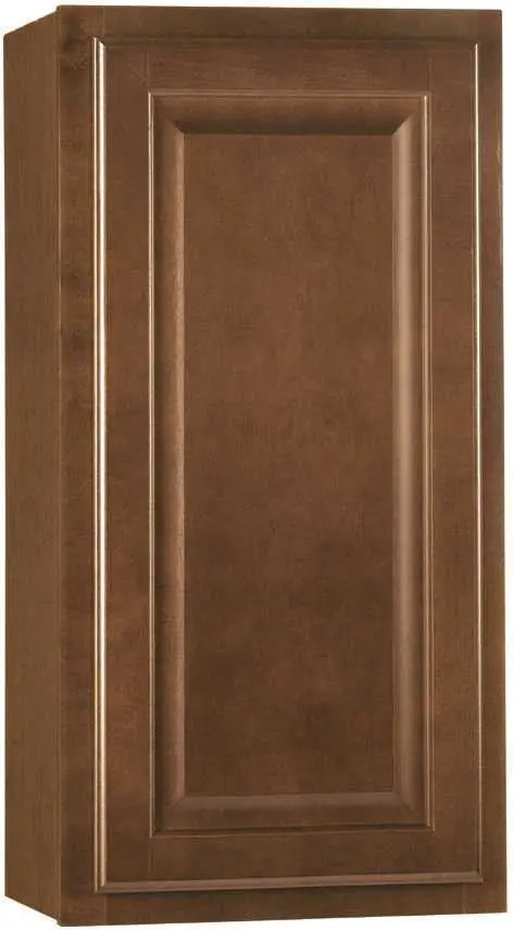 Rsi Home Products Hamilton Kitchen Wall Cabinet, Fully Assembled, Raised Panel, Cafe, 15X30x12 In. 1