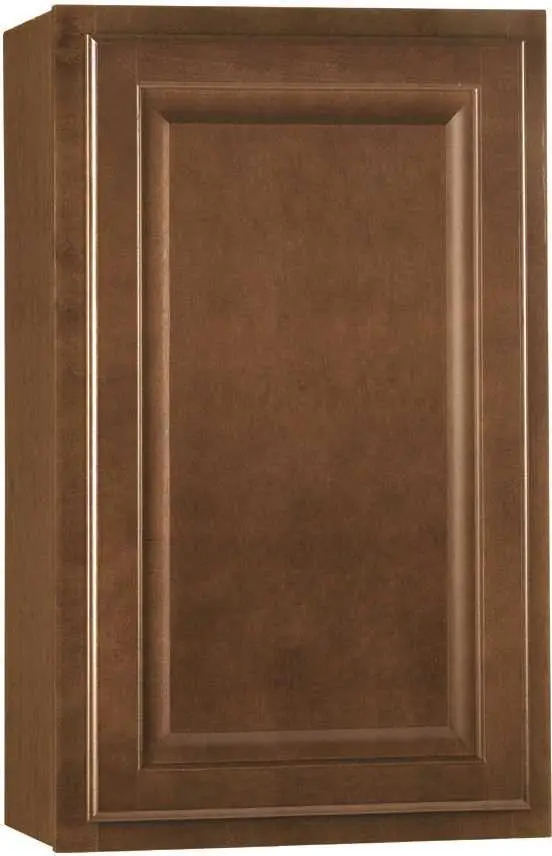 Rsi Home Products Hamilton Kitchen Wall Cabinet, Fully Assembled, Raised Panel, Cafe, 18X30x12 In. 1