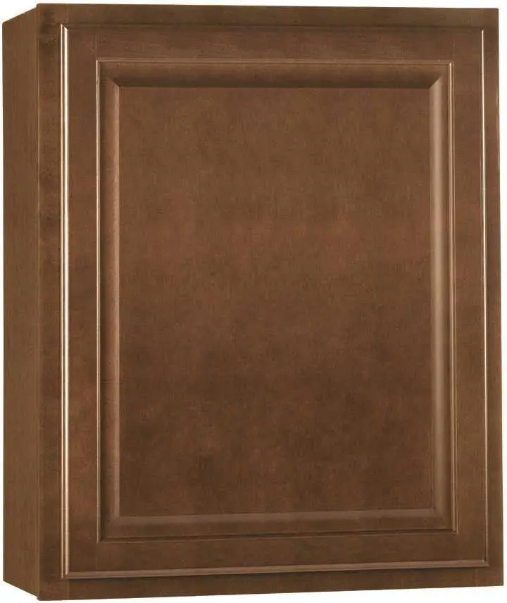 Rsi Home Products Hamilton Kitchen Wall Cabinet, Fully Assembled, Raised Panel, Cafe, 24X30x12 In. 1