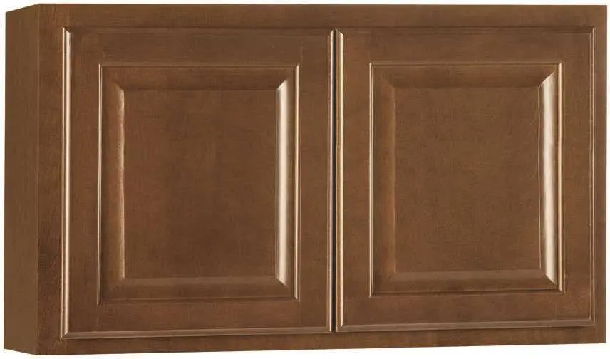 Rsi Home Products Hamilton Kitchen Wall Bridge Cabinet, Fully Assembled, Raised Panel, Cafe, 30X18x12 In. 1