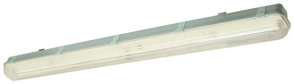Monument Vapor Proof Outdoor Lighting, Clear, 4 Ft., Uses 1 32-Watt T8 Lamp 1