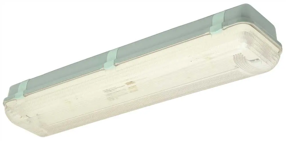 Monument Vapor Proof Outdoor Lighting, Clear, 2 Ft., Uses 2 17-Watt T8 Lamp 1