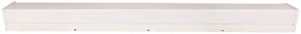 Monument&Reg; Bathroom Vanity Wrap, White, 49 X 4 X 4 In., Uses 2 32-Watt G13 Base Bulbs (Not Included) 1