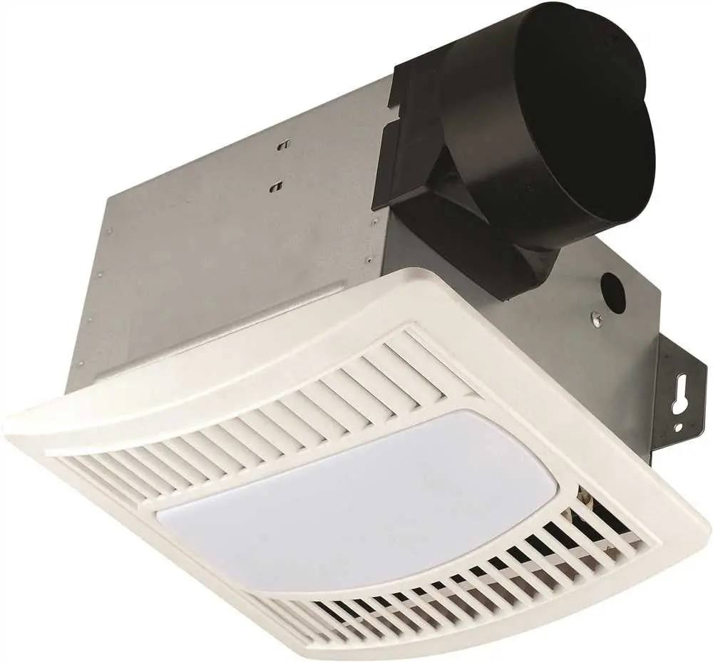 Monument&Reg; Exhaust Fan With Light, 50 Cfm, 3 Sone, 4 In. Duct 1