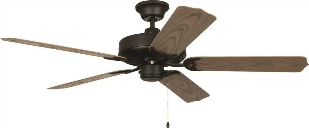 Ellington All-Weather 52 In. Aged Bronze Tri-Mount Ceiling Fan 1