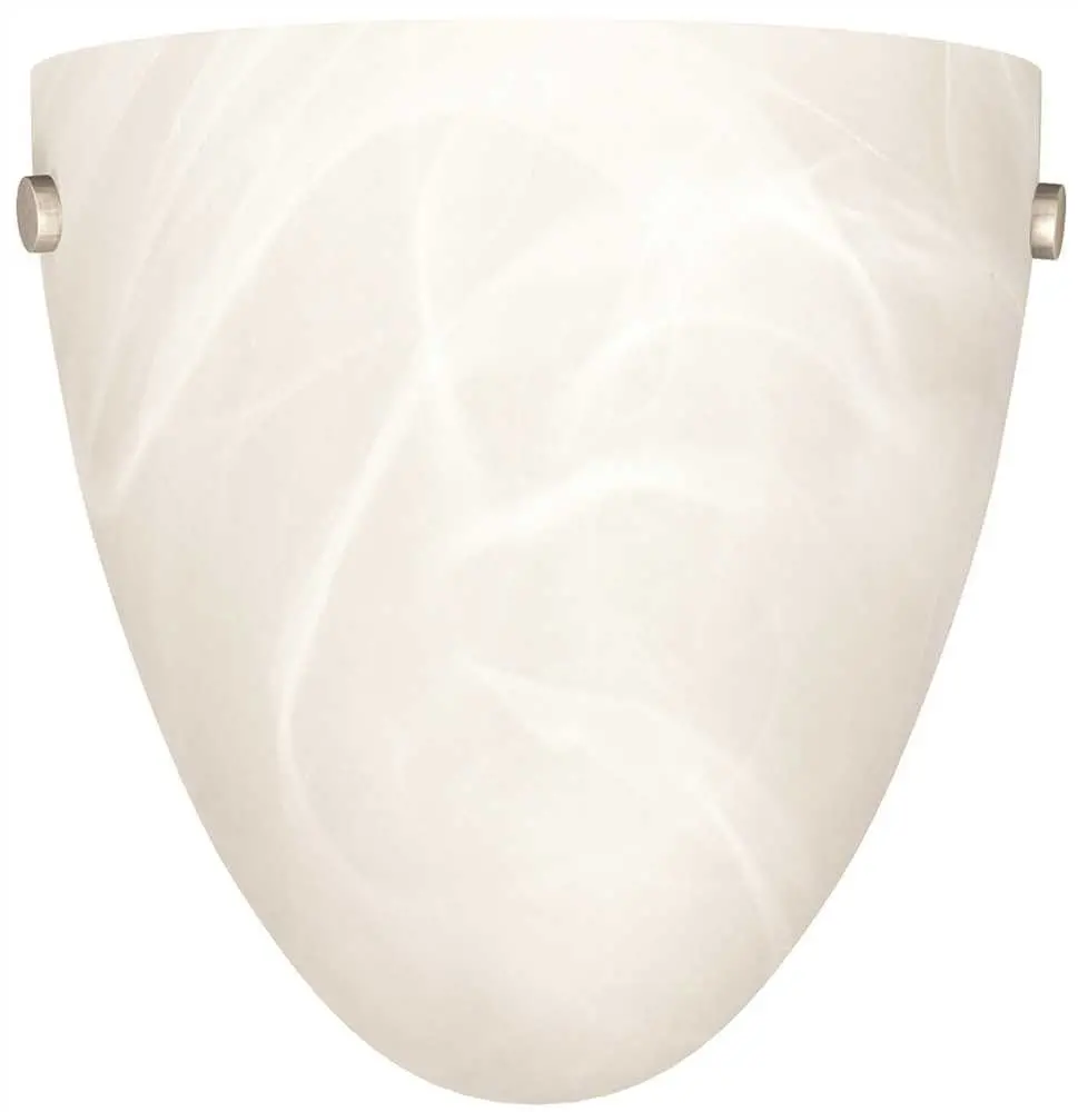 Monument&Reg; Wall Sconce, Brushed Nickel And Bronze, 8-1-4 X 8 X 4 In., Uses (1) 100-Watt Incandescent Medium Base Lamp* 1