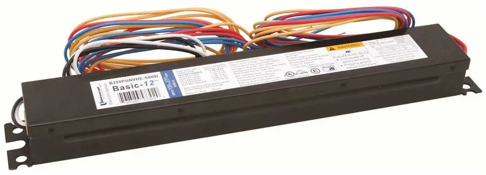 Universal Lighting Compact Fluorescent Electronic Ballast, High Output, 2 X 95 Watt, T12, 120 - 277 Volt 1