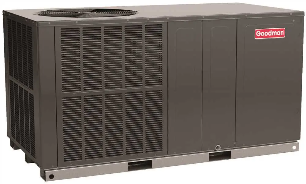 Goodman 14 Seer Packaged Air Conditioner, R-410A, 2.0 Ton 1